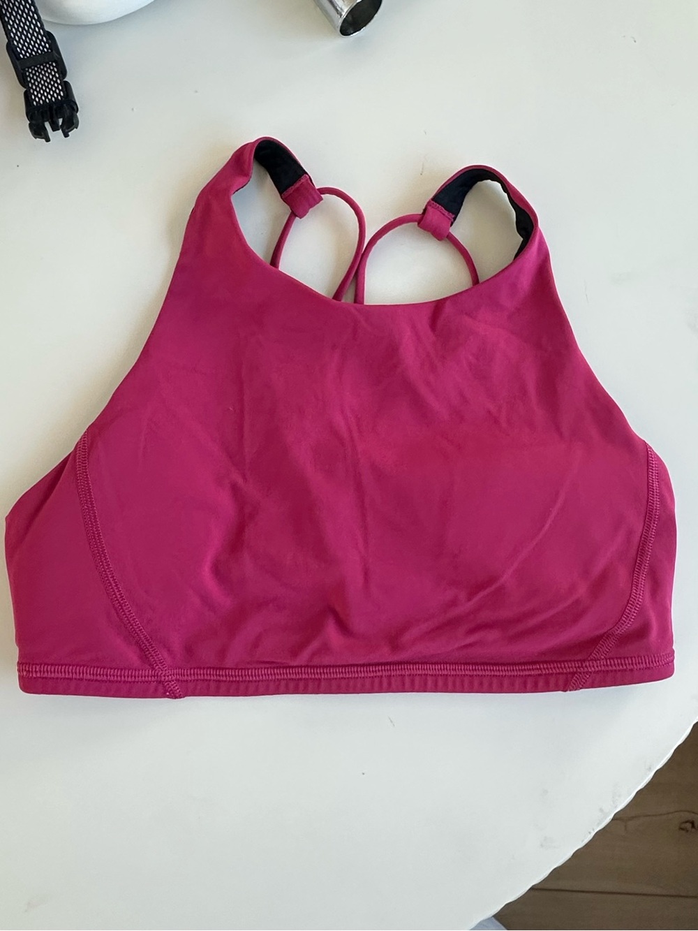 lululemon athletica High-Neck Energy Sports Bra Sz 6
